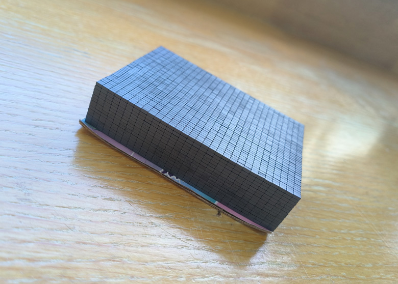 超小尺寸烧结铁氧体磁块米粒形 1.4x1.4x3mm